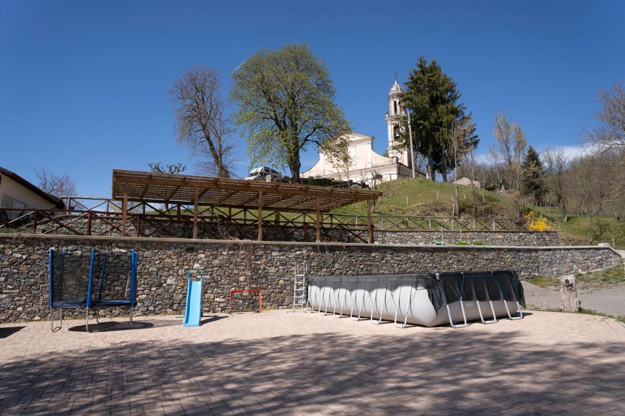 028 - Agriturismo "Il Boschetto" Con Piscina, Pace E Natura - Camera Familiare Cavizzano Eksteriør bilde