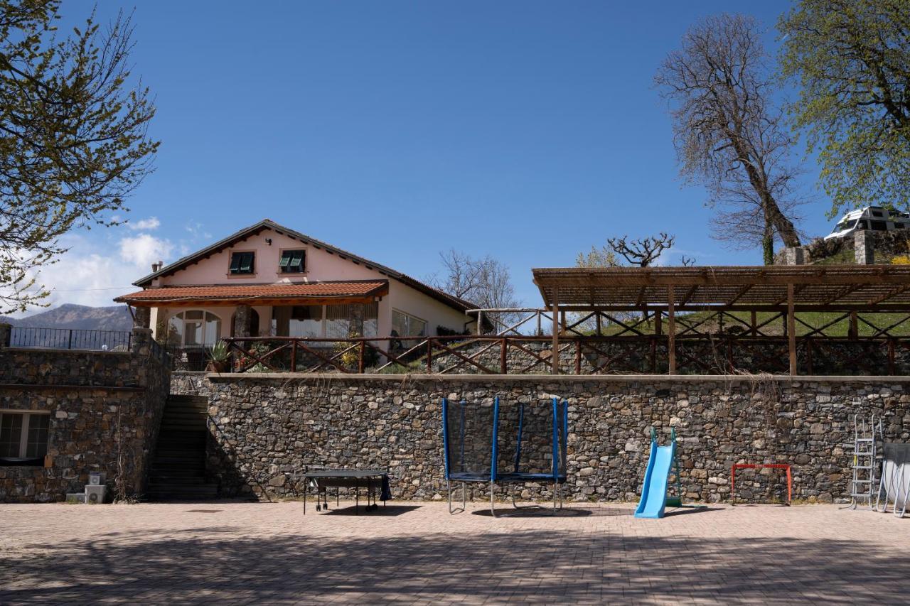 028 - Agriturismo "Il Boschetto" Con Piscina, Pace E Natura - Camera Familiare Cavizzano Eksteriør bilde