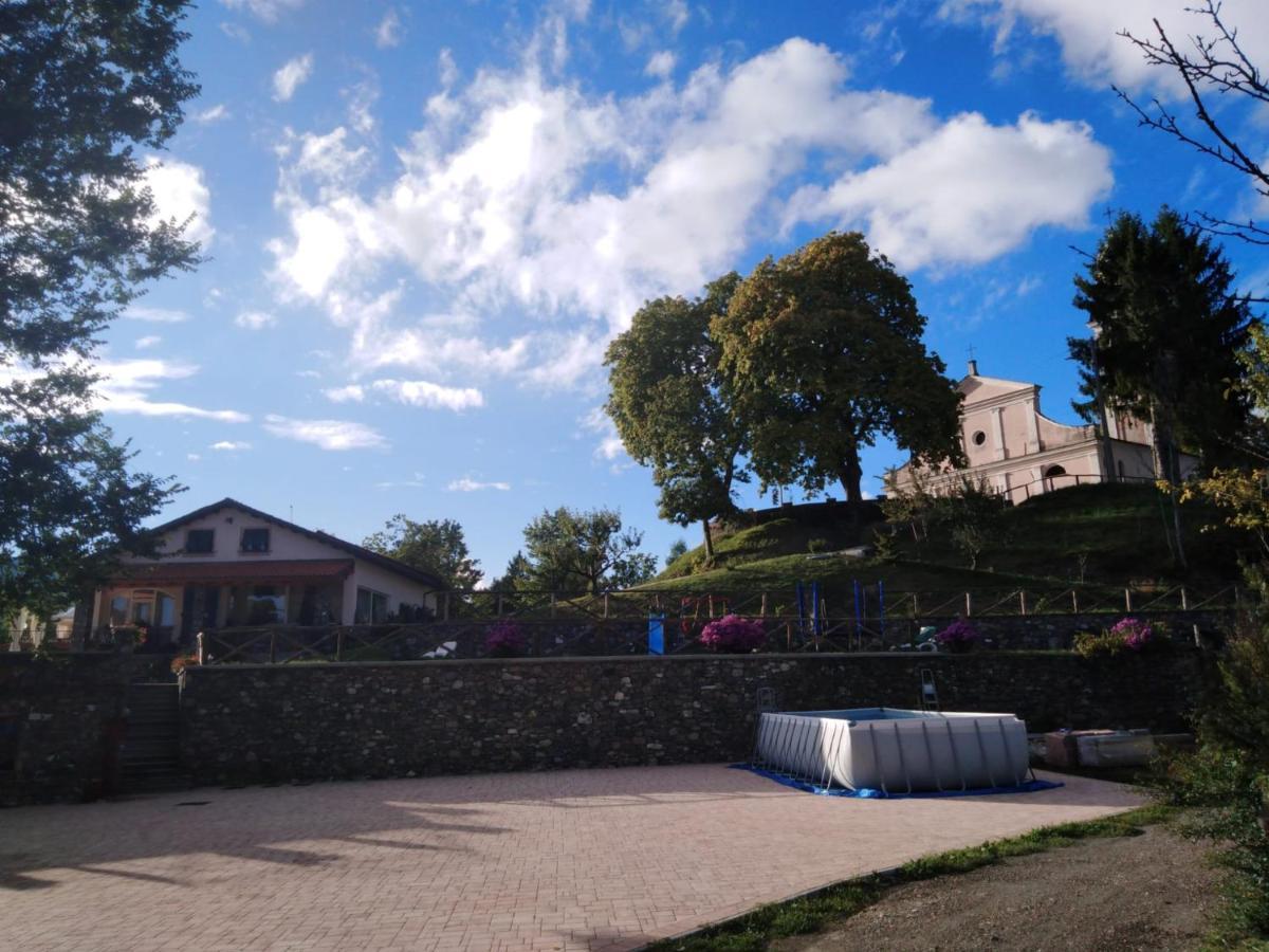 028 - Agriturismo "Il Boschetto" Con Piscina, Pace E Natura - Camera Familiare Cavizzano Eksteriør bilde