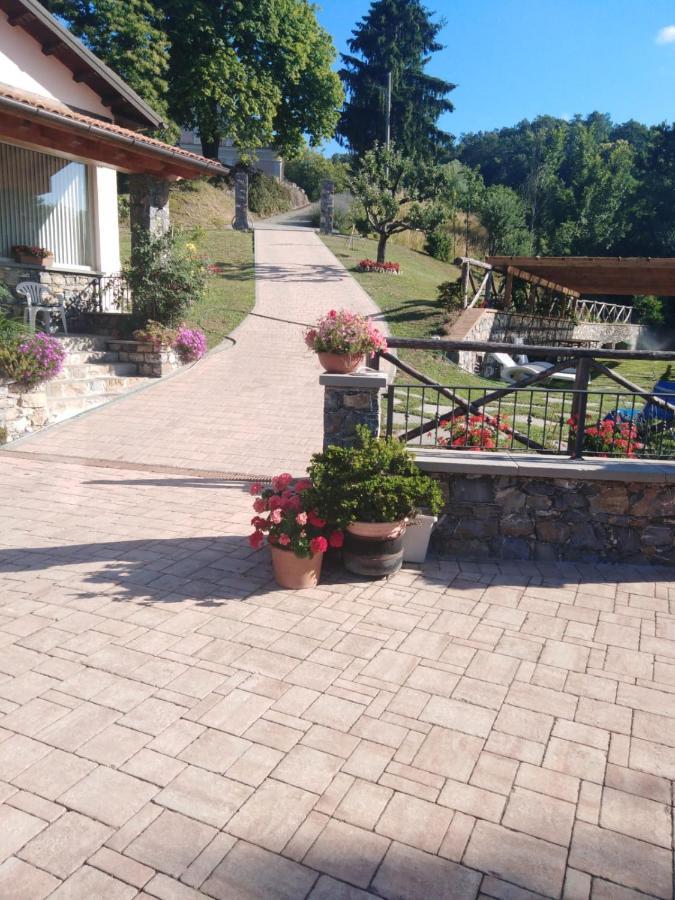 028 - Agriturismo "Il Boschetto" Con Piscina, Pace E Natura - Camera Familiare Cavizzano Eksteriør bilde
